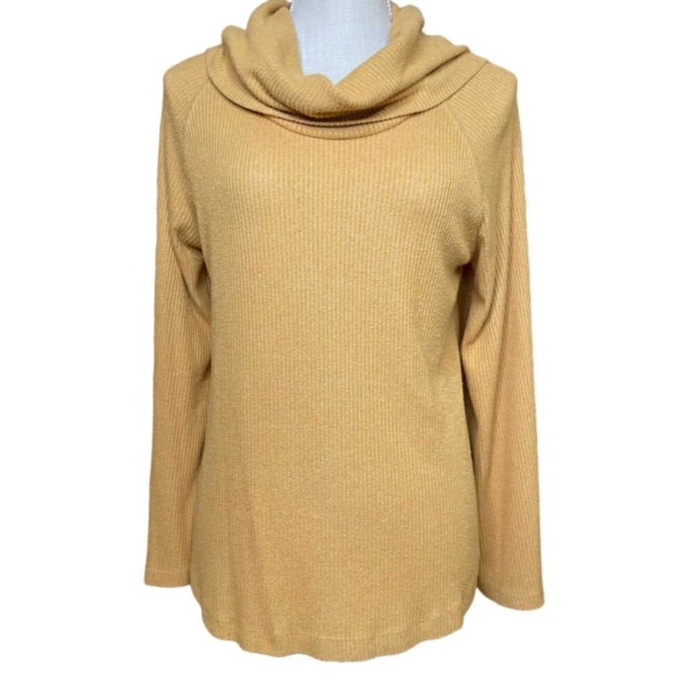 ANTHROPOLOGIE MAEVE Ribbed Cowl Neck Sweater - Size Medium